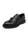 Giày Tây Nam Chú Rể Loafer Brogue Tassel