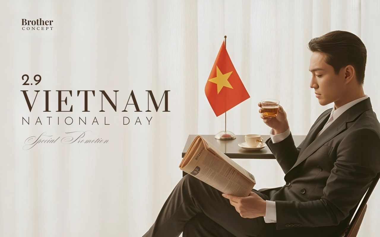MỪNG ĐẠI LỄ 2/9 – BROTHERCONCEPT SALE LỚN NHẤT NĂM!