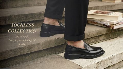Giày tây nam không tất (Sockless)