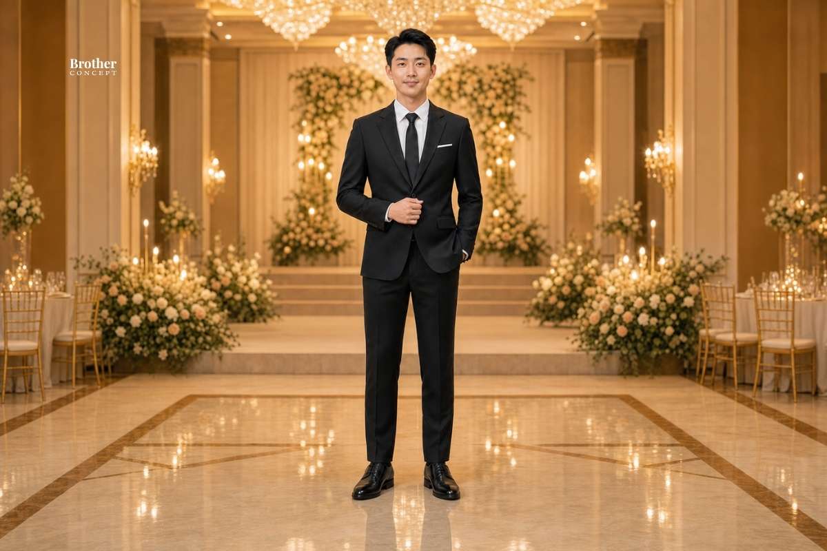 Giày tây nam cho chú rể phối cùng vest cưới
